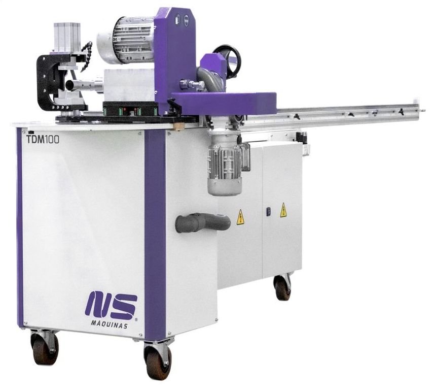 NS TDM100 - stroj na vrtání, tavné vrtání a řezání vnitřních závitů